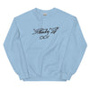 #001 Crewneck Sweatshirt - Light Blue