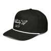 #001 Golf Rope Hat - Black