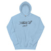 #001 Hoodie - Light Blue