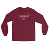 #001 Long Sleeve Shirt - Maroon