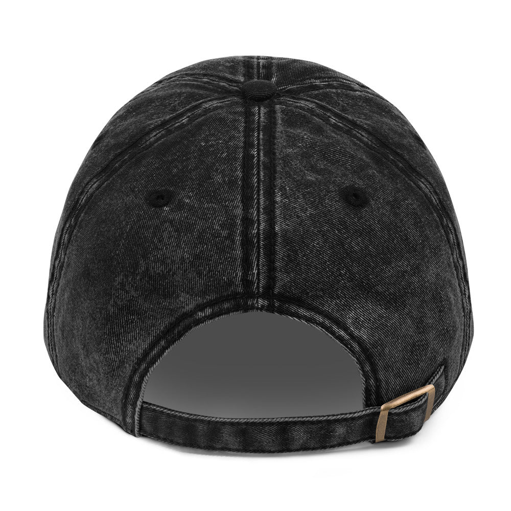 001 Vintage Cotton Twill Cap - Embroidered Cap - DGA Factory Store