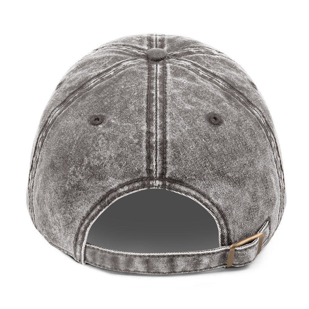 001 Vintage Cotton Twill Cap - Embroidered Cap - DGA Factory Store