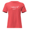 #001 Women's Relaxed T-Shirt - Heather Red