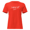 #001 Women's Relaxed T-Shirt - Poppy
