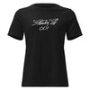 #001 Women's Relaxed T-Shirt - Black