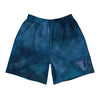Abyss Unisex Athletic Long Shorts - Blue