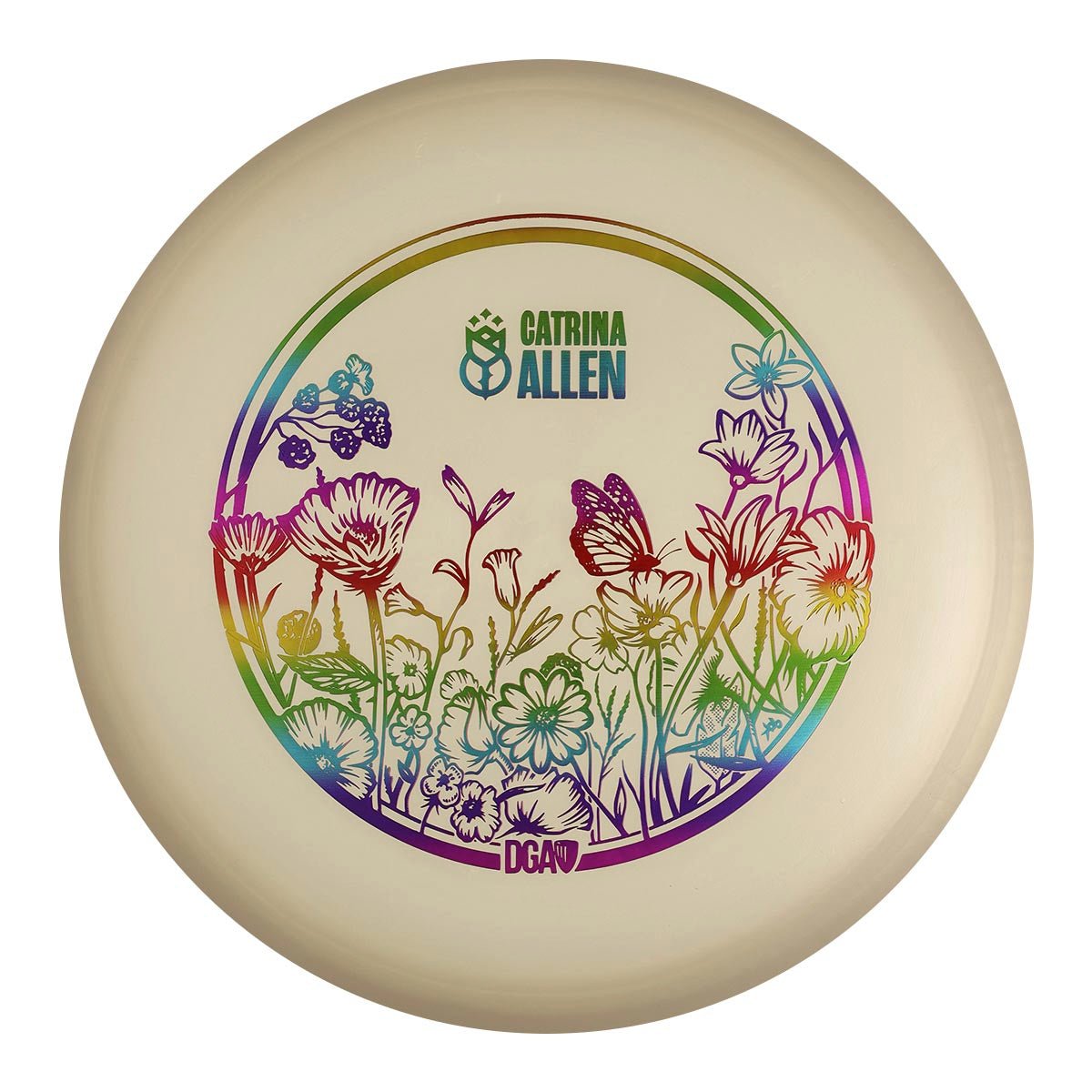 Catrina Allen Floral ProLine Squall Midrange - Midrange Disc - DGA Factory Store
