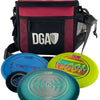 DGA Beginner Disc Golf Starter Set - Red
