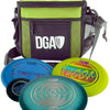 DGA Beginner Disc Golf Starter Set - Neon Green