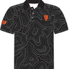 DGA Topographic Polo - Black