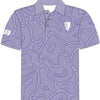 DGA Topographic Polo - Lavender