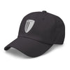 Embroidered Icon Dad Hat - Grey