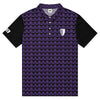Geometric Slim Fit Polo - Geometric