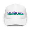 Graffiti Foam Trucker - White