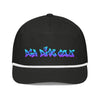 Graffiti Golf Rope Hat - Black/ White