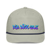 Graffiti Golf Rope Hat - Lt Gray/Navy