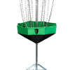 Mach Lite Portable Disc Golf Basket - Green