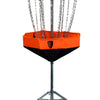 Mach Lite Portable Disc Golf Basket - Orange