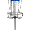 Mach Shift 3-in-1 Portable Adjustable Disc Golf Basket - Blue