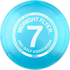 Midnight Flyer #7 Glow Sail Distance Driver - Blue Glow/White Stamp