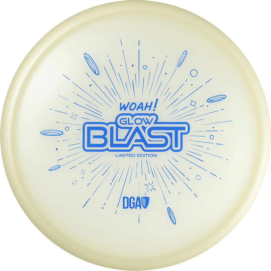 Woah! Glow Blast - Putt and Approach Disc - DGA Factory Store