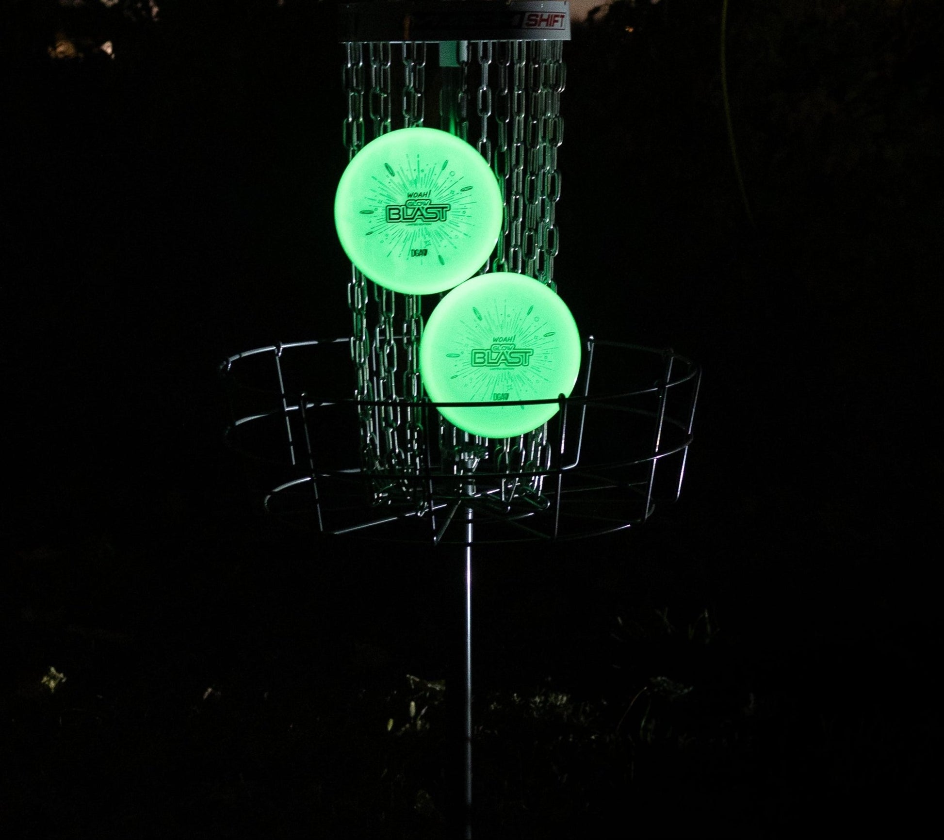 Woah! Glow Blast - Putt and Approach Disc - DGA Factory Store
