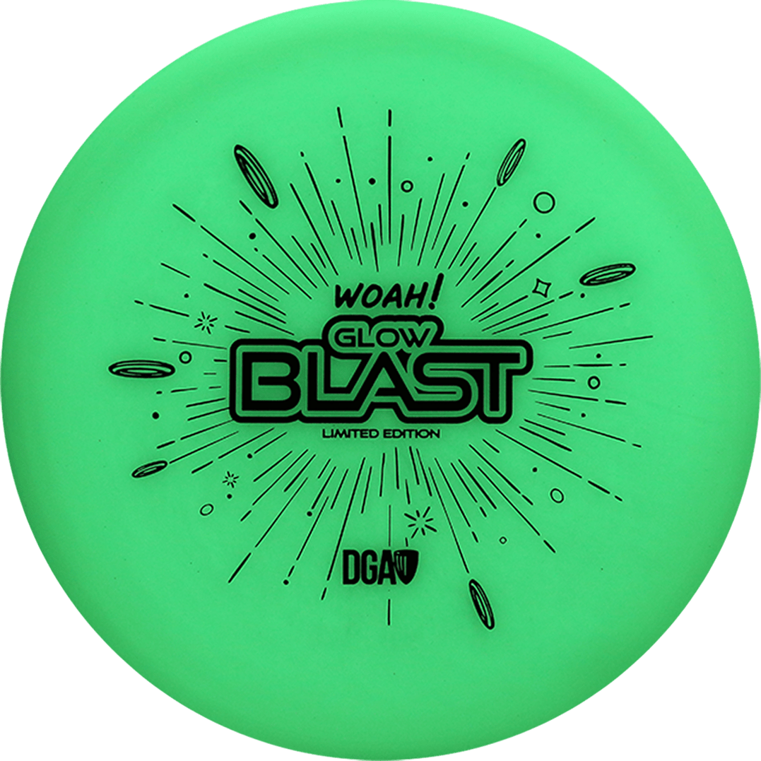 Woah! Glow Blast - Putt and Approach Disc - DGA Factory Store