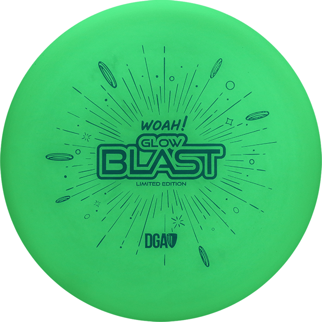 Woah! Glow Blast - Putt and Approach Disc - DGA Factory Store