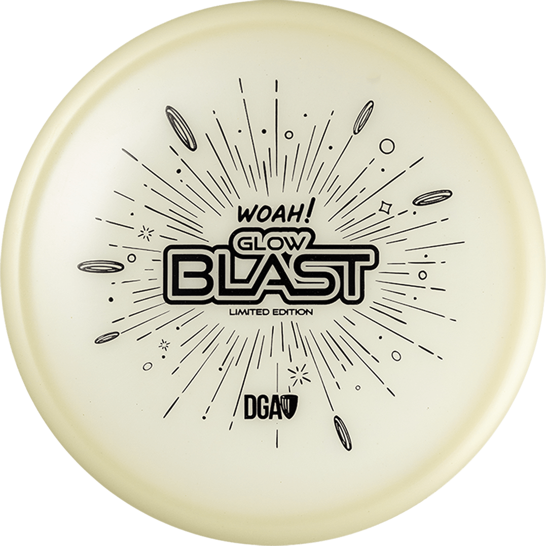 Woah! Glow Blast - Putt and Approach Disc - DGA Factory Store