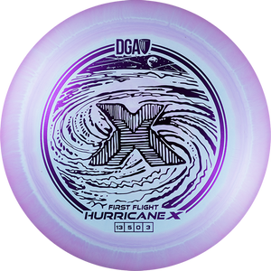 First Flight LE Swirl Hurricane X Distance Driver