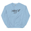 #001 Crewneck Sweatshirt - Light Blue
