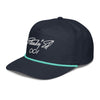 #001 Golf Rope Cap - Navy/Mint