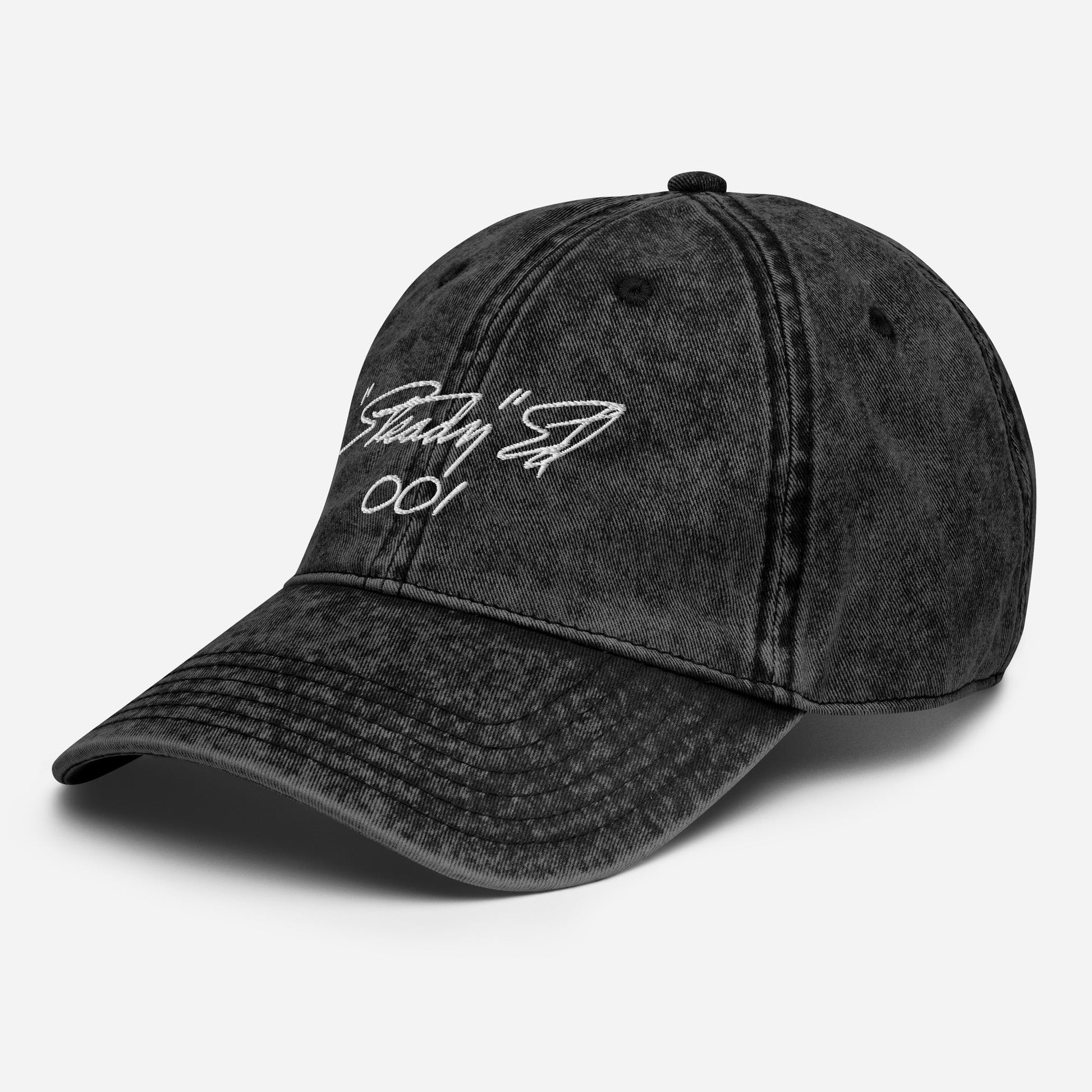 001 Vintage Cotton Twill Cap - Embroidered Cap - DGA Factory Store