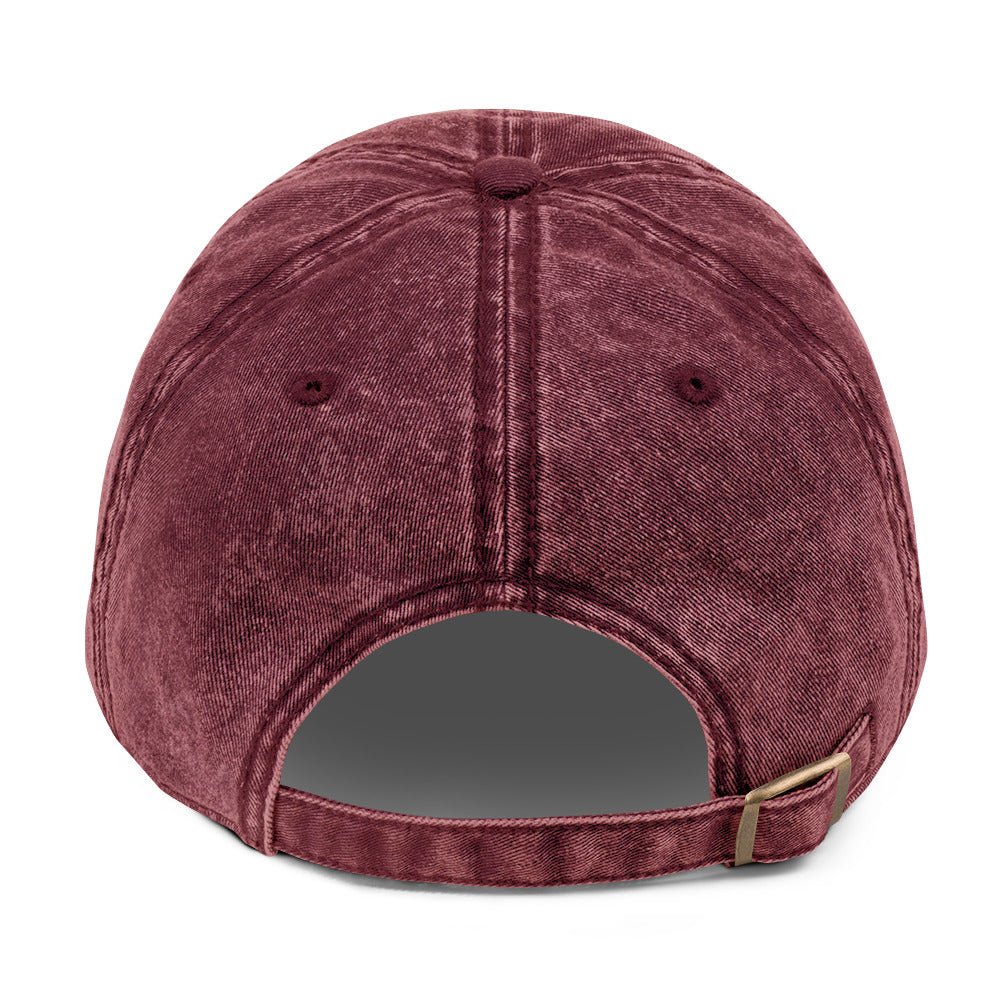 001 Vintage Cotton Twill Cap - Embroidered Cap - DGA Factory Store