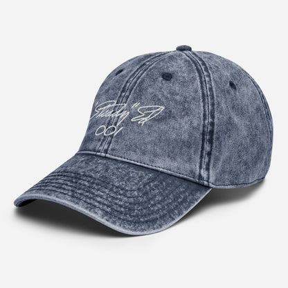 001 Vintage Cotton Twill Cap - Embroidered Cap - DGA Factory Store