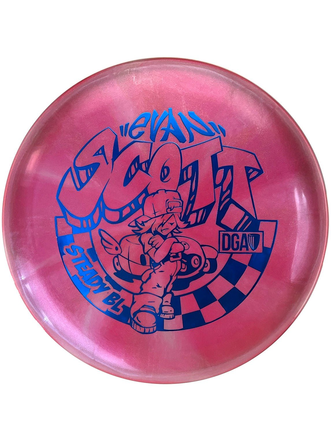 2024 Evan Scott Tour Series Steady BL Putt & Approach Disc - Putt and Approach Disc - DGA Factory Store