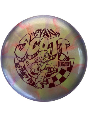 2024 Evan Scott Tour Series Steady BL Putt & Approach Disc - Putt and Approach Disc - DGA Factory Store