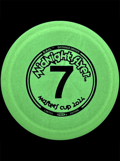 2024 Masters Cup Midnight Flyer #7 Glow Sail - Distance Driver - DGA Factory Store