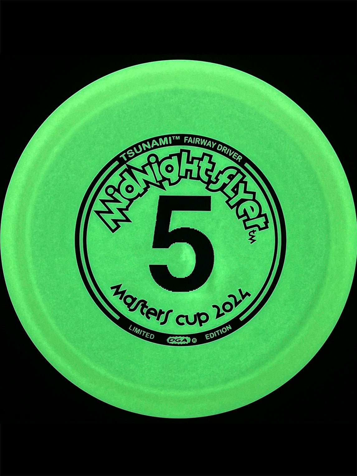 2024 Masters Cup Midnight Flyer Set 1 - 8 Glow Discs - Putt and Approach Disc - DGA Factory Store