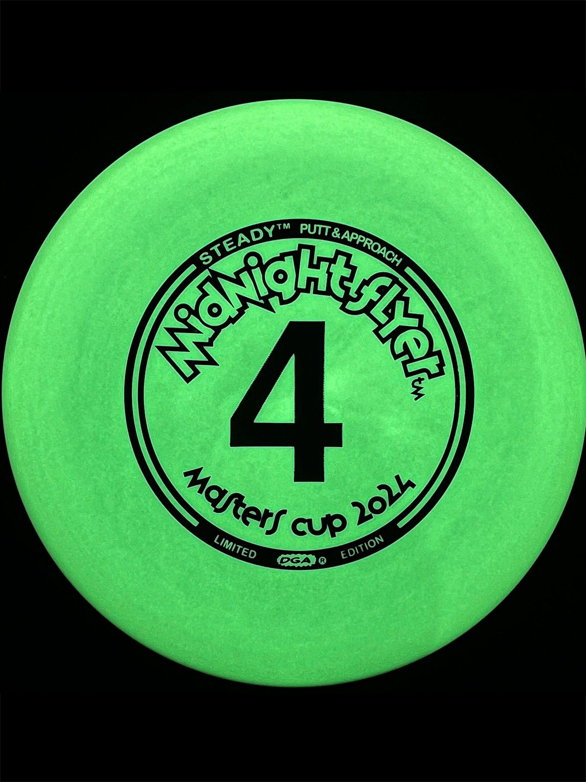 2024 Masters Cup Midnight Flyer Set 1 - 8 Glow Discs - Putt and Approach Disc - DGA Factory Store