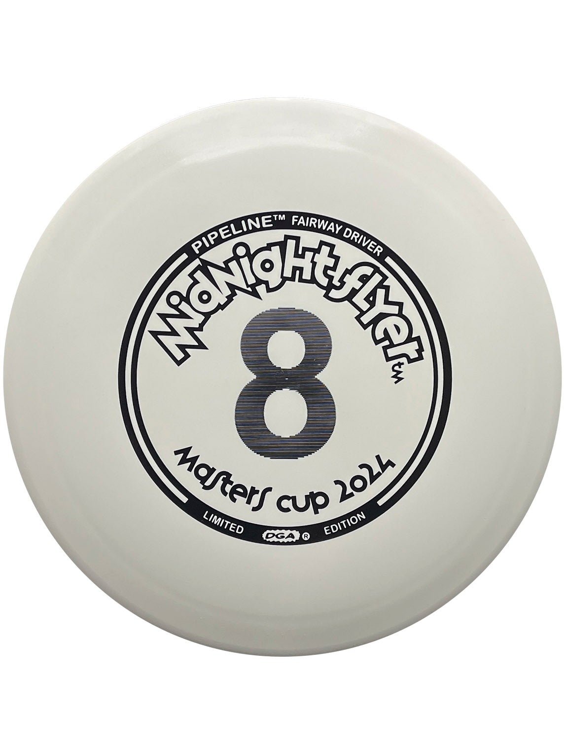 2024 Masters Cup Midnight Flyer Set 1 - 8 Glow Discs - Putt and Approach Disc - DGA Factory Store