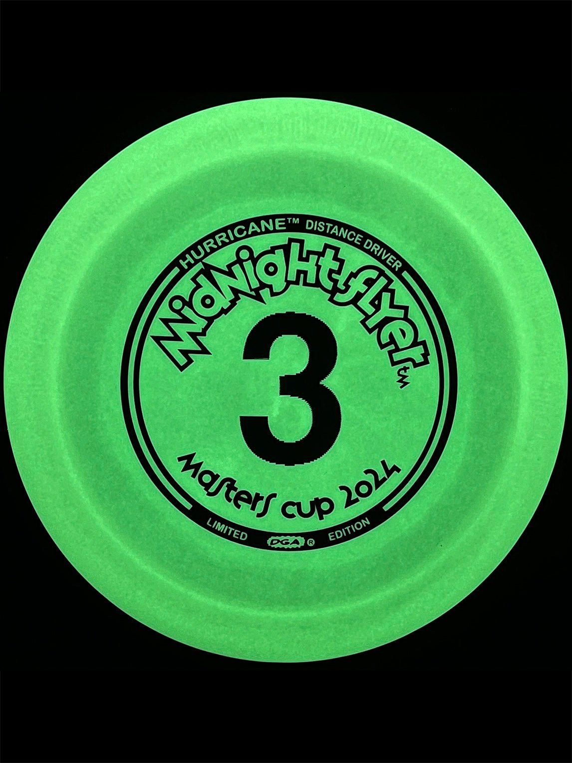 2024 Masters Cup Midnight Flyer Set 1 - 8 Glow Discs - Putt and Approach Disc - DGA Factory Store