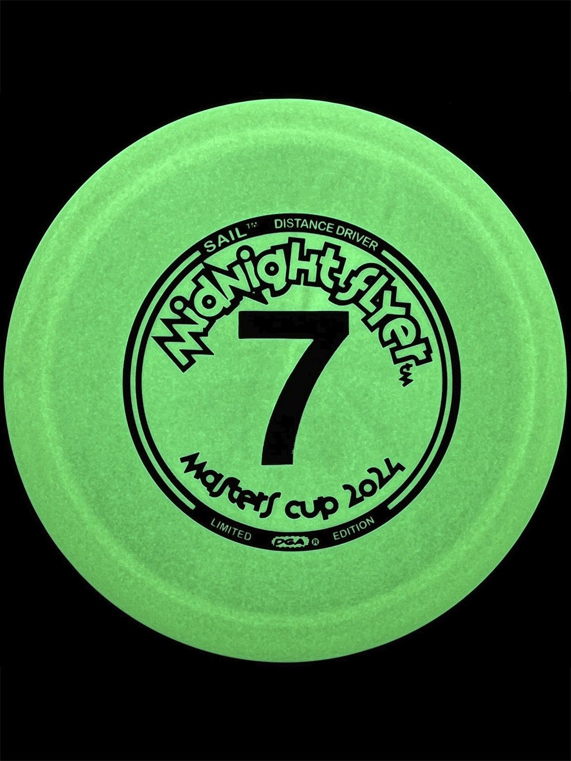 2024 Masters Cup Midnight Flyer Set 1 - 8 Glow Discs - Putt and Approach Disc - DGA Factory Store