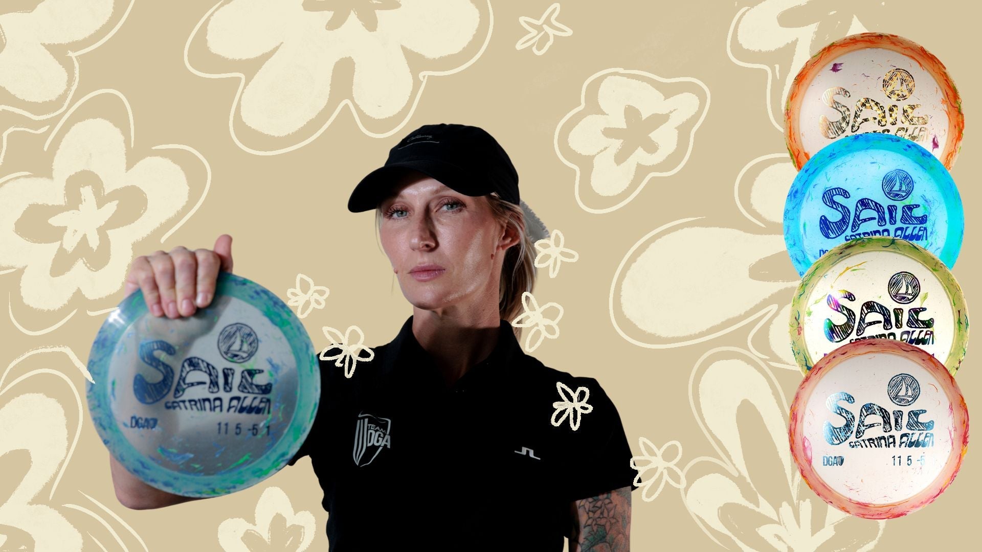 2025 Catrina Allen Tour Series Sail Distance Driver - DGA Factory