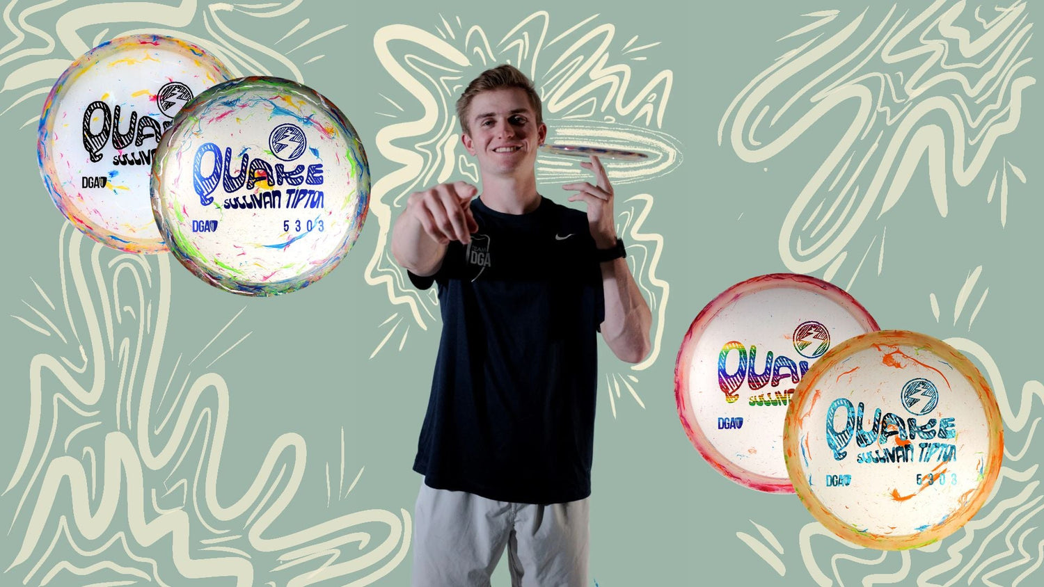 2025 Sullivan Tipton Tour Series Quake Midrange - Midrange Disc - DGA Factory Store