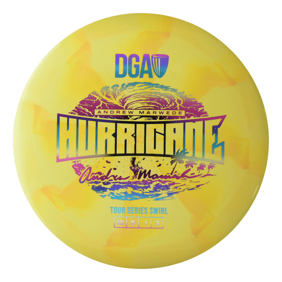 2026 Andrew Marwede Tour Series Hurricane - Distance Driver - DGA Factory Store