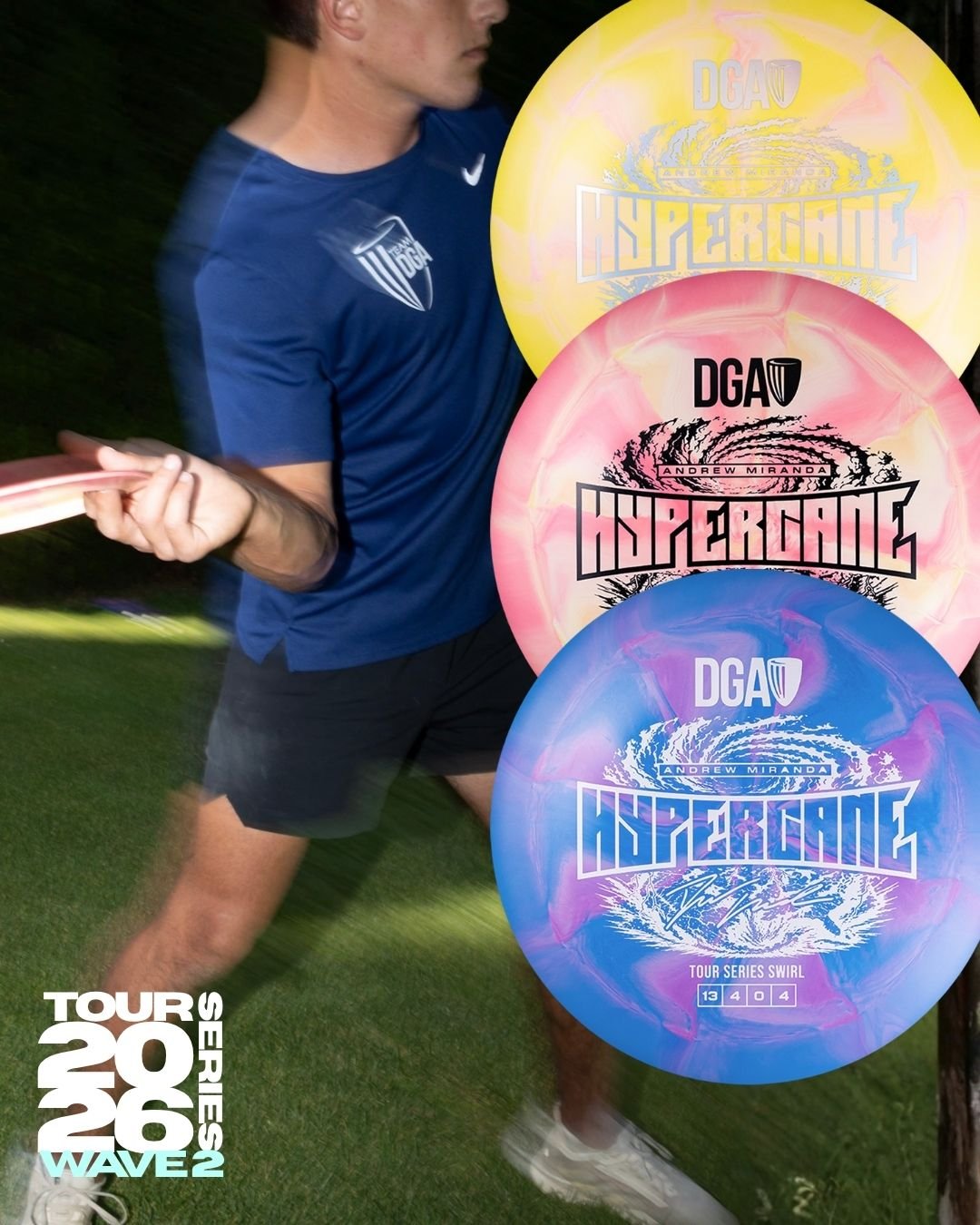 2026 Andrew Miranda Tour Series Hypercane - Distance Driver - DGA Factory Store