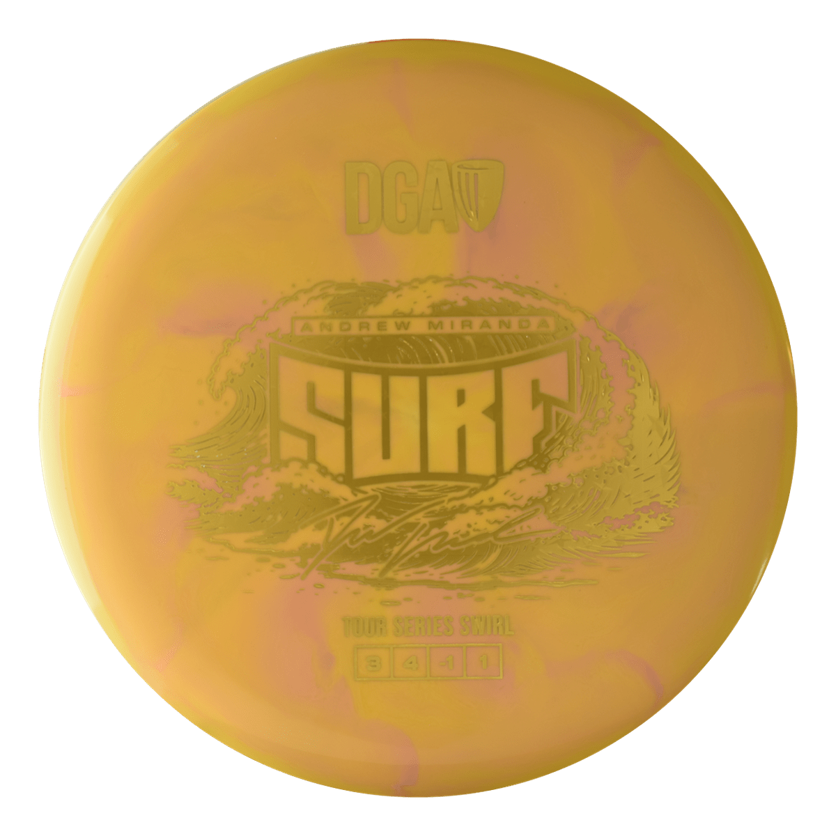 2026 Andrew Miranda Tour Series Surf - Putt and Approach Disc - DGA Factory Store