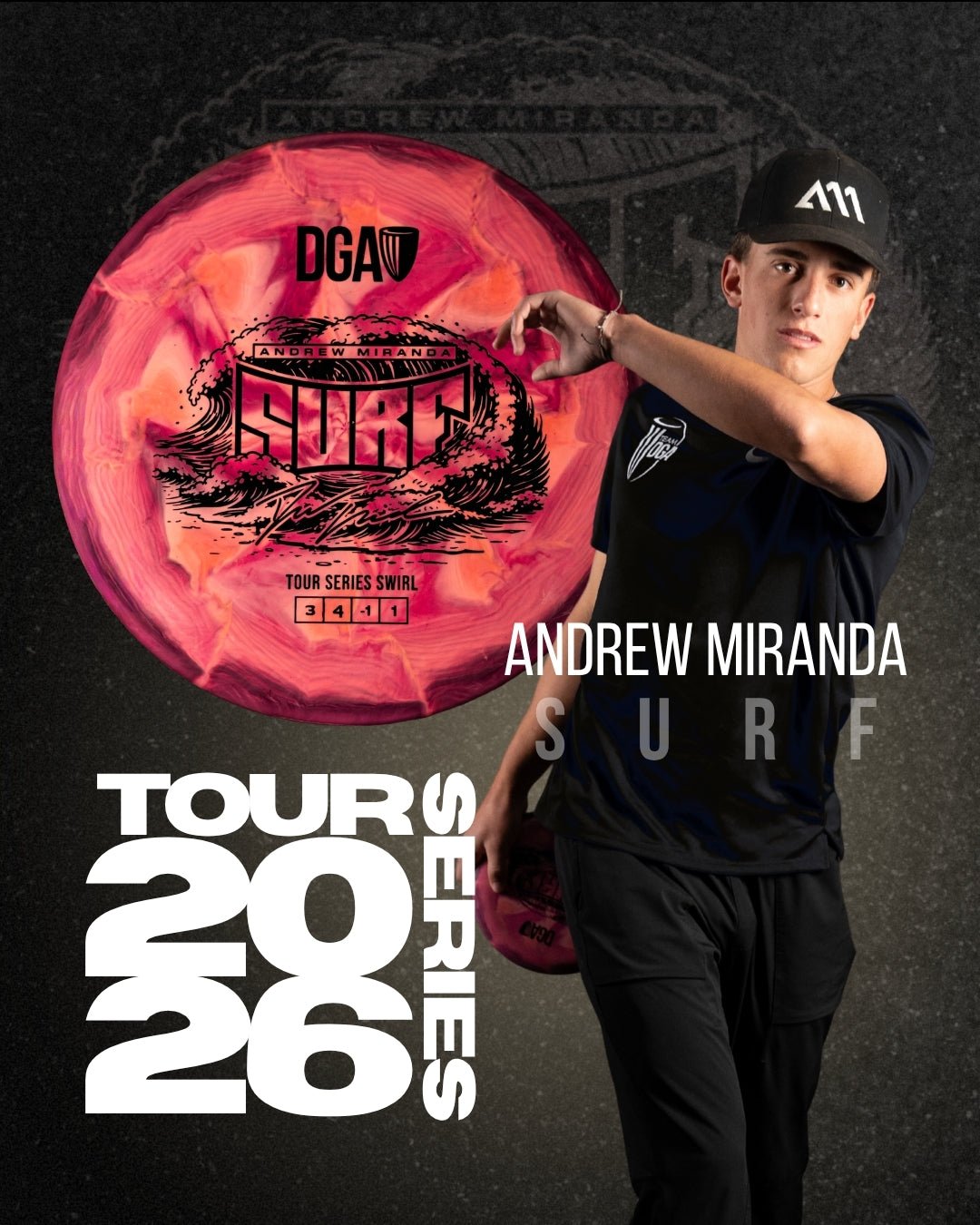 2026 Andrew Miranda Tour Series Surf - DGA Factory Store