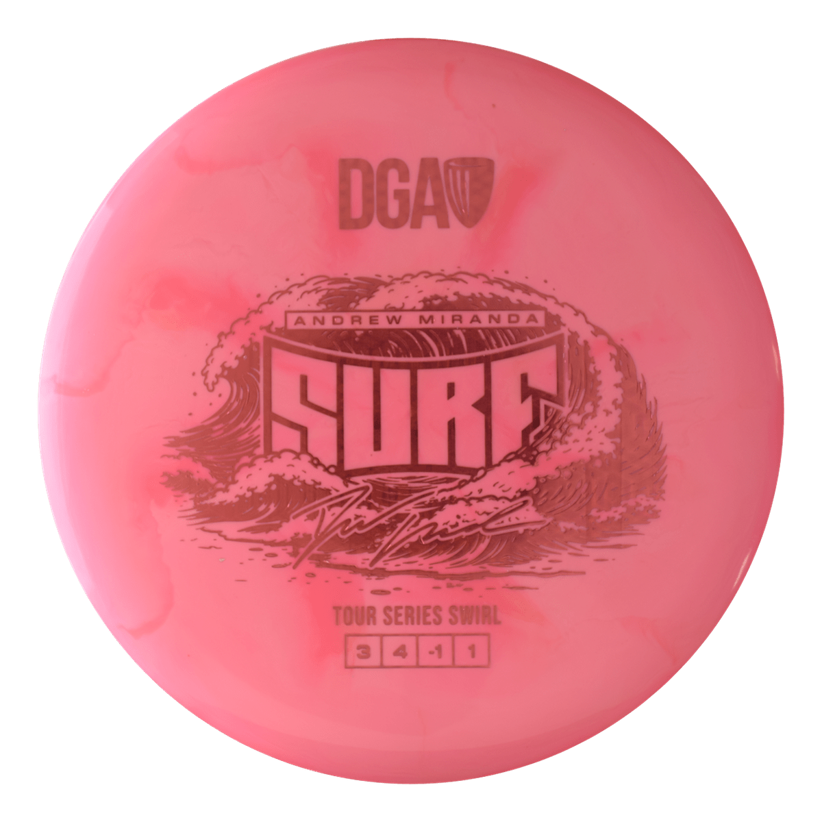 2026 Andrew Miranda Tour Series Surf - Putt and Approach Disc - DGA Factory Store